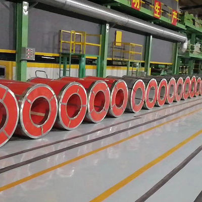 Z41-Z60 Coating 0.45mm G90 Koudgewalste PPGI-kleurgecoate voorgeverfde spoelen met aanpasbare lengte